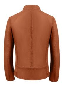 Leren heren jas basic cognac TR36 S-achter-Versano