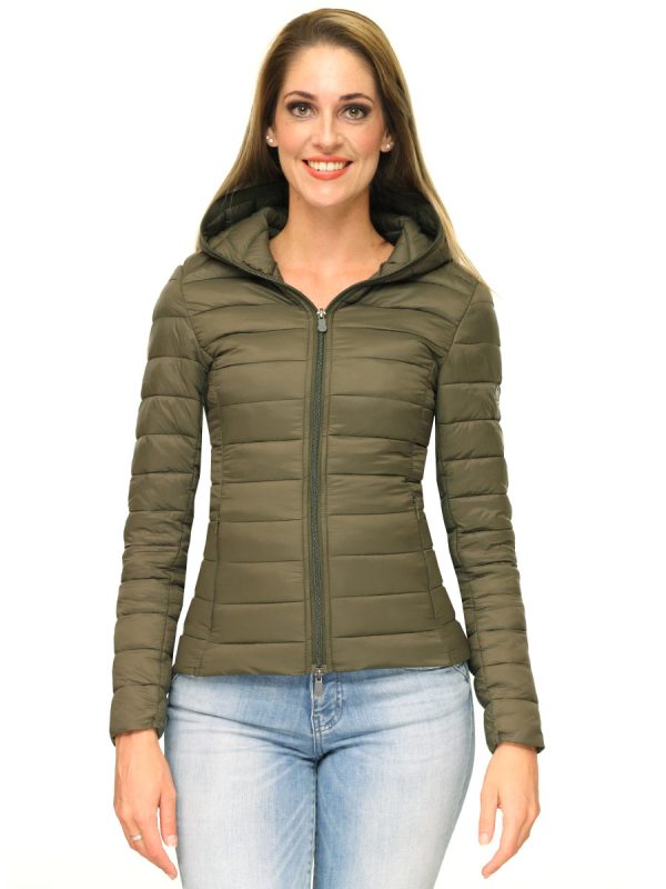 Damen Steppjacke grün Jennifer Versano
