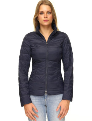 Wattierte Jacke Damen blau Simi Versano