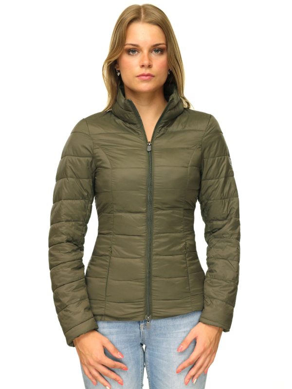 Daunenjacke Damen grün Simi Versano