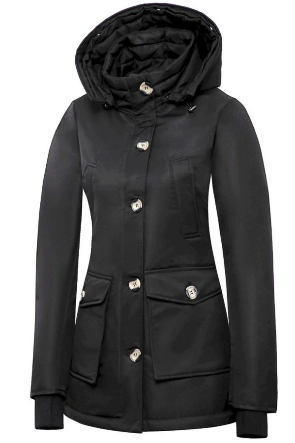 Chaqueta de invierno parka para mujer Marry black Versano