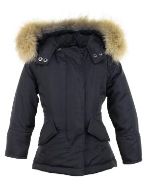 Parka Mädchenjacke blau Rani Versano