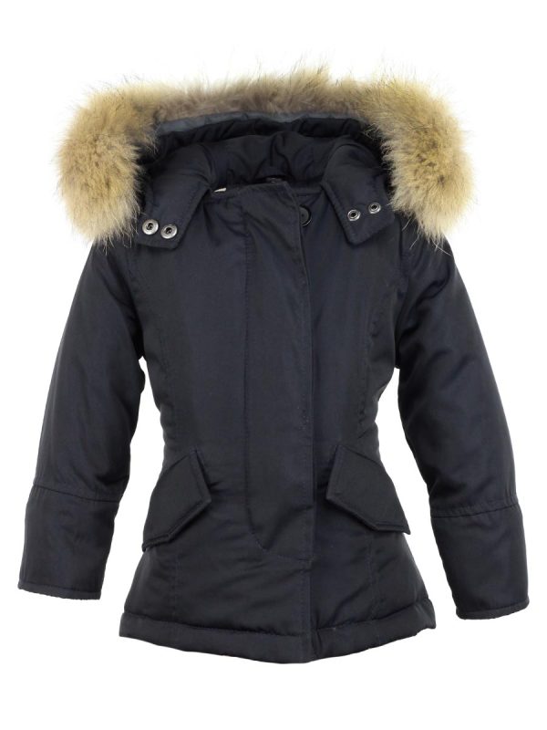 Parka Mädchenjacke blau Rani Versano