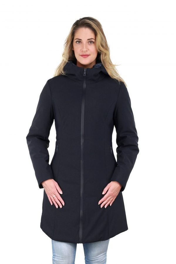 winterjas-dames-blauw