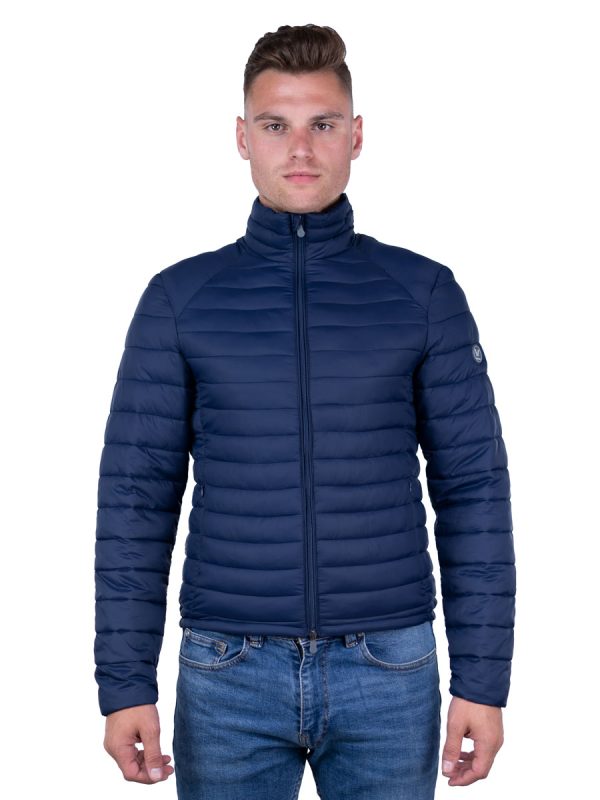 Wattierte Jacke Herren blau Peter Versano