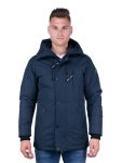 Thomas N heren parka in blauw