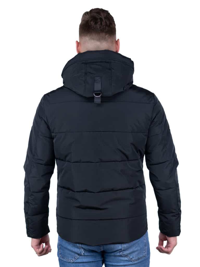 Heren Winterjas,Heren Jassen Winter Met Capuchon Winterjas Jas Middellange Grijze Gewatteerde Jassen Met Lange Mouwen Heren Jas Winddichte Ritsen Bodywarmer Gewatteerde Jas Voor Mannen Tieners M