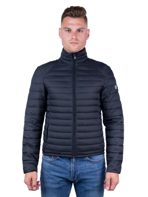 Herren Daunenjacke schwarz Peter Versano