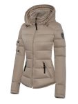 Shamila New Generation winterjas in ecru