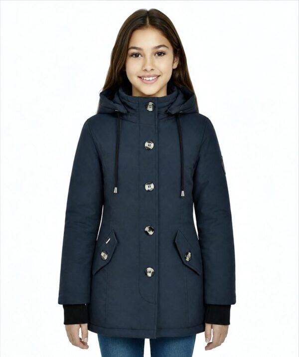 Parka meisjes winterjas Harper blauw Versano