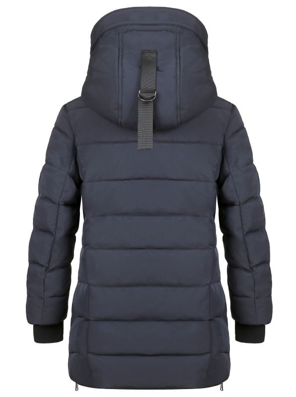 Halflange winterjas meisjes Sky kids blauw Versano