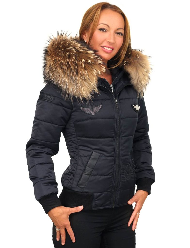 winterjas dames bontkraag