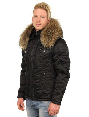 Pelz Winterjacke Herren Winterjacke mit mit mit Pelz Herren Herren Winterjacke zqSVMLUpG
