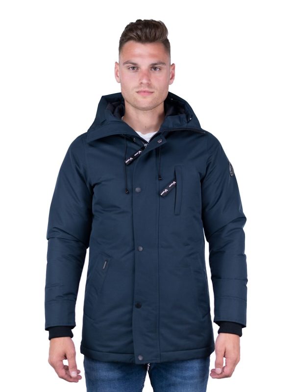 blouson-d'hiver-homme-demi-longueur-noir-a-capuche-versano-thomas-ferme-devant